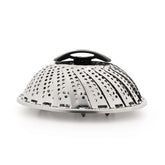 Stainless Steel Steamer with Extendable Handle