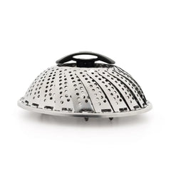 Stainless Steel Steamer with Extendable Handle
